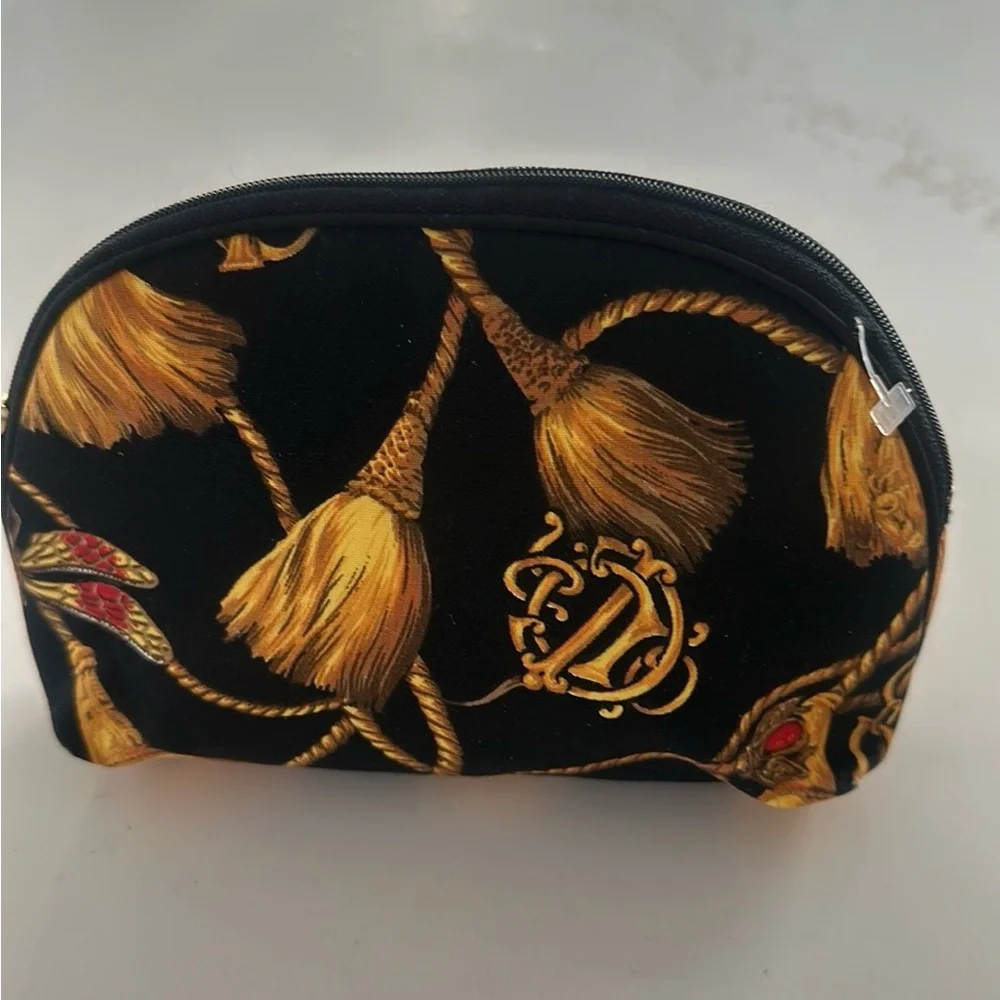 Vintage  Christian Dior authentic cosmetic - jewellery or evening clutch bag. - Picture 4 of 9